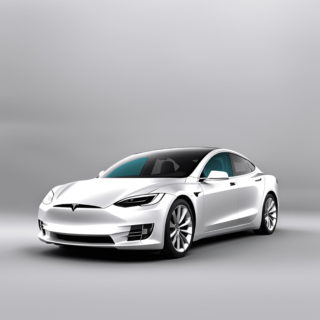 Front two window coverage highlighted on a vehicle